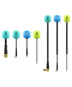 Антенна Foxeer Lollipop 4 Plus 5,8 ГГц (RHCP / LHCP), Поляризация: LHCP, Разъём: MMCX90, Длина: 165 мм, Цвет: Бирюзовый, Количество: 1 шт.