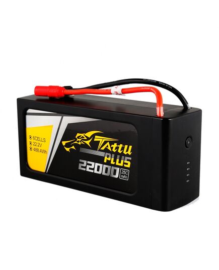 Аккумулятор Tattu Plus 22000мАч 6S 25C 22,2В LiPo