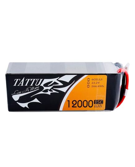 Аккумулятор Tattu 12000мАч 6S 15C 22,2В LiPo