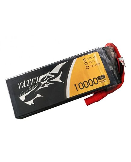 Аккумулятор Tattu 10000мАч 6S 25C 22,2В LiPo, изображение 2