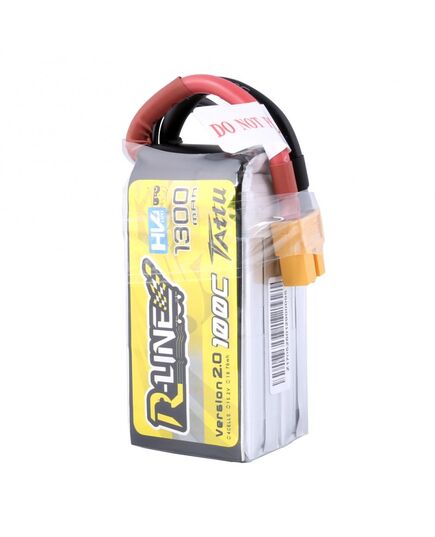 Аккумулятор Tattu R-Line V2.0 1300мАч 4S 100C LiHV (XT60), изображение 2