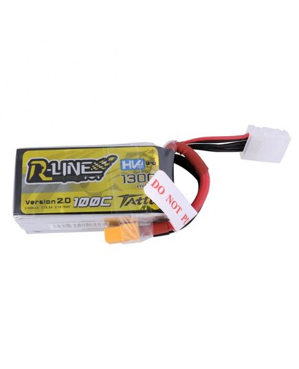 Аккумулятор Tattu R-Line V2.0 1300мАч 4S 100C LiHV (XT60), изображение 3