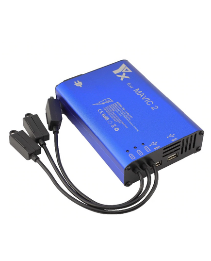 Зарядное устройство для 3 аккумуляторов DJI Mavic 2, пульта и мобильного устройства (YX), изображение 3