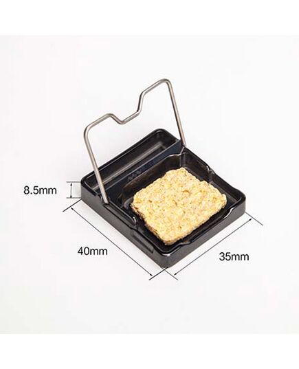 Подставка для паяльника с губкой (MiniWare), Цвет: Чёрный, изображение 7