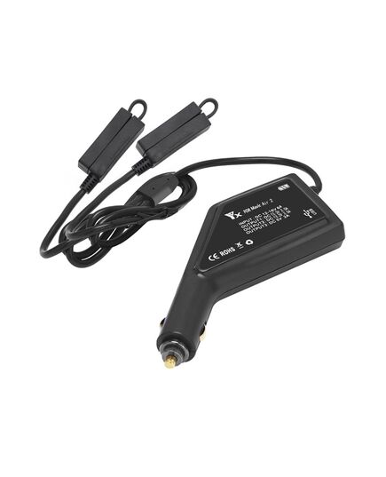 Автомобильное зарядное устройство для 2 аккумуляторов и пульта DJI Mavic Air 2 / Air 2S (YX), изображение 4