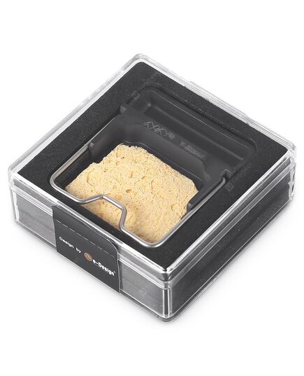 Подставка для паяльника с губкой (MiniWare), Цвет: Чёрный, изображение 2