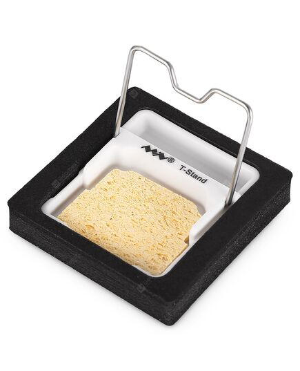 Подставка для паяльника с губкой (MiniWare), Цвет: Белый, изображение 3