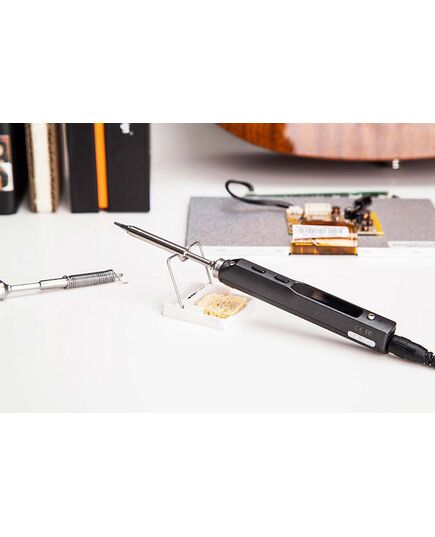 Подставка для паяльника с губкой (MiniWare), Цвет: Белый, изображение 6