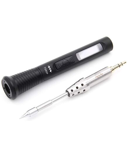 Паяльник Miniware TS80P (Чёрный) с жалом TS-B02 (Расширенный набор), изображение 4