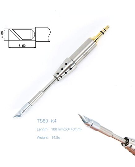Жало TS-K4 для паяльника TS80, изображение 6