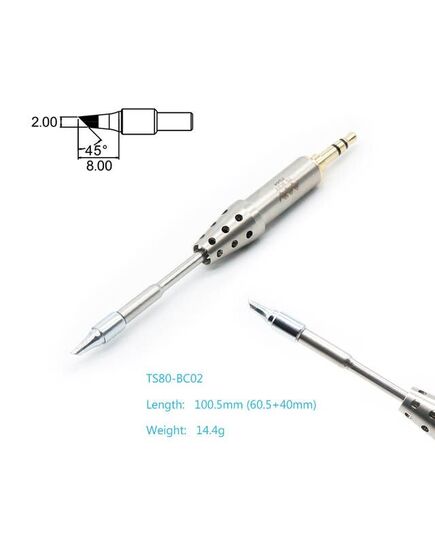 Жало TS-BC02 для паяльника TS80, изображение 6