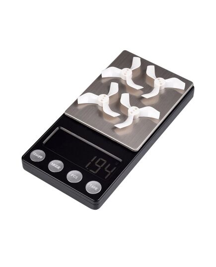 Пропеллеры Gemfan 40мм 1635 3-лопастные (Вал 1,5 мм), Цвет: Белый, Количество: 2+2 шт., изображение 2