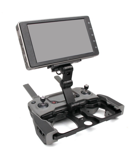 Держатель планшета/монитора CrystalSky серии DJI Mavic / Air / Mini и Spark (Чёрный) (Полностью алюминиевый) (SunnyLife), изображение 3