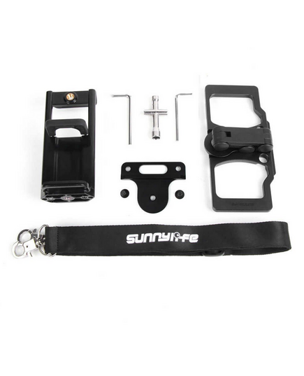 Держатель планшета/монитора CrystalSky серии DJI Mavic / Air / Mini и Spark (Чёрный) (Алюминиевый сплав) (SunnyLife), изображение 8