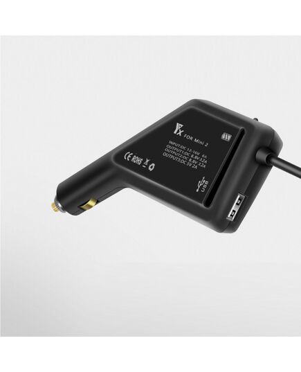Автомобильное зарядное устройство для 2 аккумуляторов и пульта DJI Mini 2 / Mini SE / Mini 2 SE (YX), изображение 4
