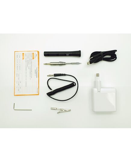 Паяльник Miniware TS80P (Чёрный) с жалом TS-B02 (Расширенный набор), изображение 3