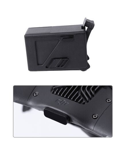 Антипылевые заглушки батарейного разъема и 3 аккумуляторов DJI FPV (4шт.) (SunnyLife), изображение 2