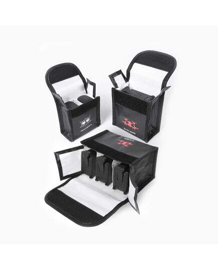 Огнеупорный чехол для двух аккумуляторов DJI FPV (SunnyLife), изображение 3