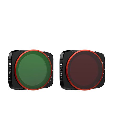 Набор из 2 нейтральных VND фильтров (ND4-32 + ND64-512) DJI Air 2S (Freewell)