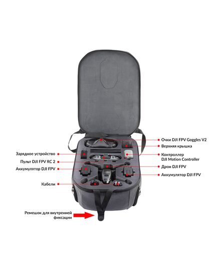 Рюкзак DJI FPV, изображение 6
