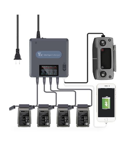 Зарядное устройство DJI Mavic 2 (С дисплеем) (YX), изображение 2