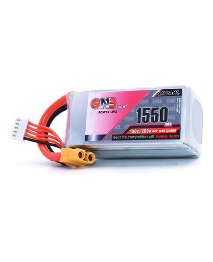 Аккумулятор GNB 1550мАч 4S 130C LiPo (XT60)