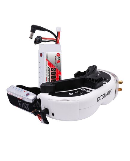 Аккумулятор GNB 3000мАч 2S 5C LiPo для очков Skyzone / Fatshark (XT60, DC5.5), изображение 6