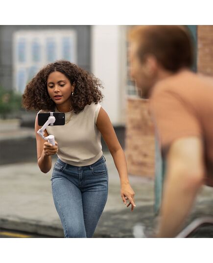 Стабилизатор DJI OM 5, Цвет: Sunset white, изображение 2