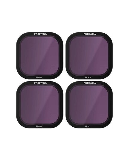 Комплект из 4 фильтров (ND4/8/16/PL) + защитный кейс для GoPro HERO8 (Standard Day) (Freewell), изображение 2