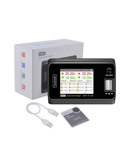 Зарядное устройство ToolkitRC M6D, Цвет: Чёрный, изображение 9