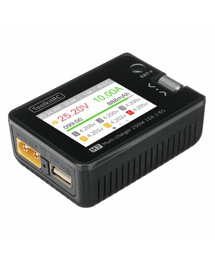 Многофункциональное зарядное устройство ToolkitRC M7 200Вт, изображение 2
