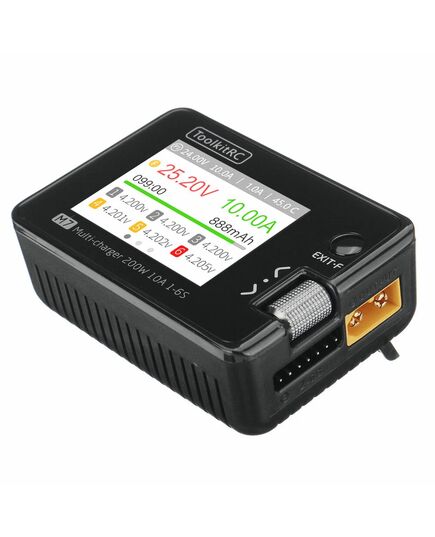 Многофункциональное зарядное устройство ToolkitRC M7 200Вт, изображение 3