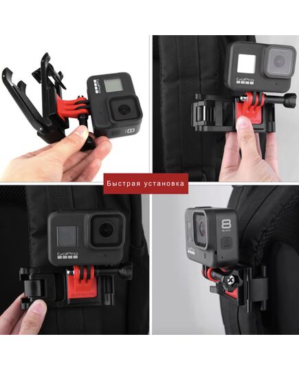 Крепление на рюкзак для экшн-камер (SunnyLife), изображение 7