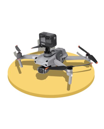 Крепление на квадрокоптер DJI Air 2S для аксессуаров (SunnyLife), изображение 5