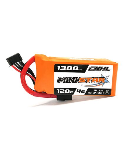 Аккумулятор CNHL Ministar 1300мАч 4S 120C LiPo (XT60)