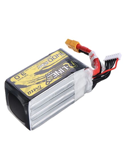 Аккумулятор Tattu R-Line V3.0 1400мАч 6S 120C LiPo (XT60), изображение 4