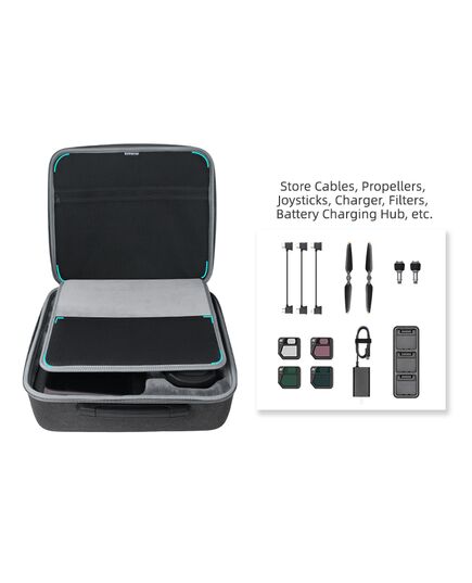 EVA кейс квадрокоптера DJI Mavic 3 и пульта RC Pro (SunnyLife), Версия: для пульта RC Pro, изображение 4