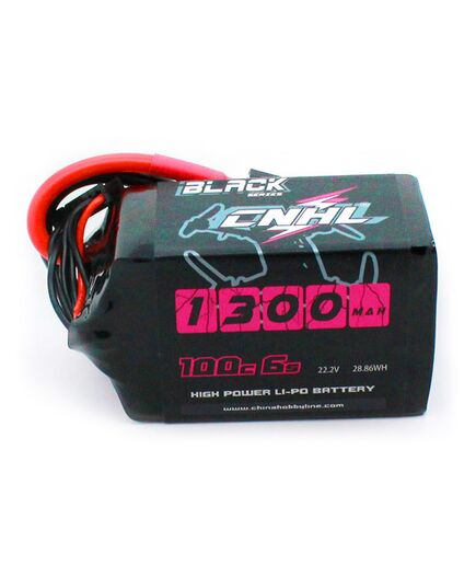 Аккумулятор CNHL Black Series 1300мАч 6S 100C LiPo (XT60)