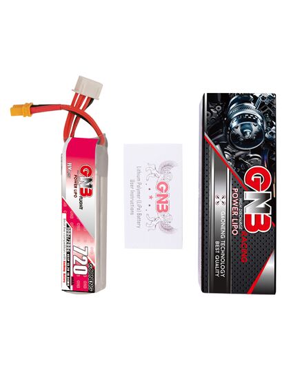 Аккумулятор GNB 720мАч 4S 100C LiHV (XT30), изображение 5