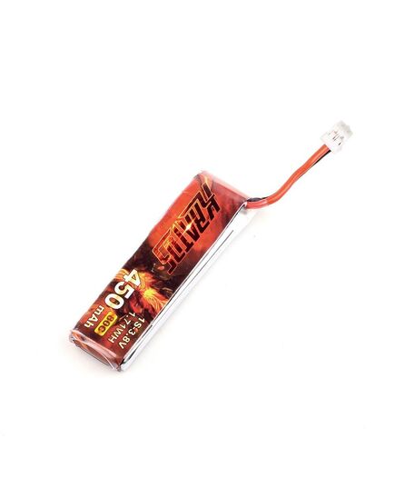 Аккумулятор HGLRC KRATOS 450мАч 1S 80C LiHV (PH2.0) (5 шт.), изображение 2