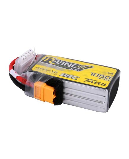 Аккумулятор Tattu R-Line V1.0 1050мАч 4S 95C LiPo (XT60), изображение 3