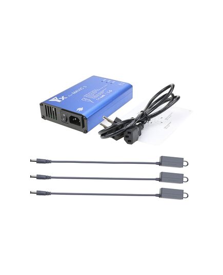 Зарядное устройство для 3 аккумуляторов DJI Mavic 3, пульта и мобильного устройства (YX), изображение 2