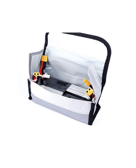 Огнеупорная сумка для аккумуляторов (STPhobby), Размер: 185x75x65 мм, изображение 2