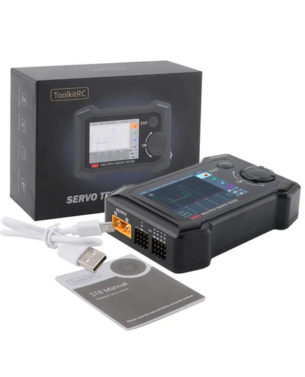 Сервотестер ToolkitRC ST8 Advanced Servo Tester, изображение 3
