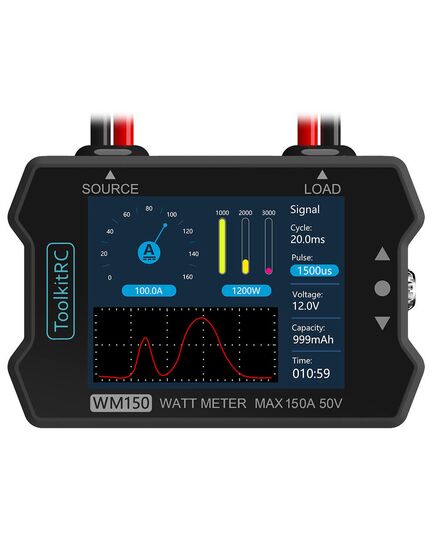 Ваттметр ToolkitRC WM150 Advanced Watt Meter, изображение 2