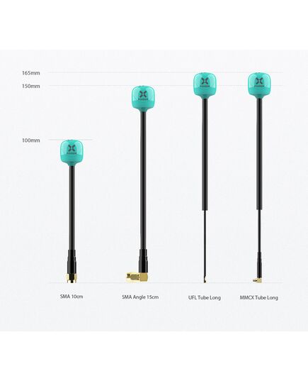 Антенна Foxeer Lollipop 4 Plus 5,8 ГГц (RHCP / LHCP), Поляризация: LHCP, Разъём: MMCX90, Длина: 60 мм, Цвет: Синий, Количество: 1 шт., изображение 16