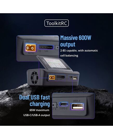Зарядное устройство ToolkitRC M9, изображение 10