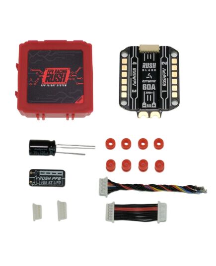 Регулятор оборотов RUSHFPV Blade 60A 3-6S BLHeli_32 30x30 4в1 ESC Extreme Edition MAX 128K, изображение 3