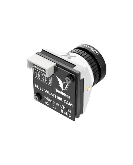 FPV Камера Foxeer Micro Toothless 2 StarLight, Версия: Micro, Цвет: Белый, изображение 4