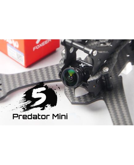 FPV Камера Foxeer Mini Predator 5 (Чёрный) (1.8 линза), Версия: Mini, Цвет: Чёрный, изображение 4